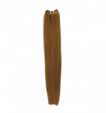 Extensiones de cortina Rubio Medio Liso