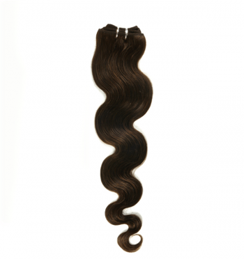 Extensiones de cortina Color Castaño Ondulado