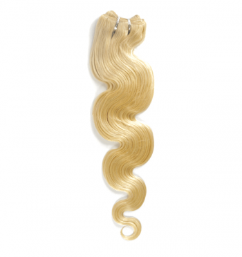 Extensiones de cortina Color Rubio Claro ondulado